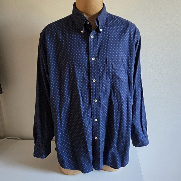 Brooks Brothers Blue Nautical Pattern Casual Shirt - Picture 3 of 10